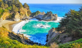 McWay Falls: 24 metrů a kolem magické liduprázdno