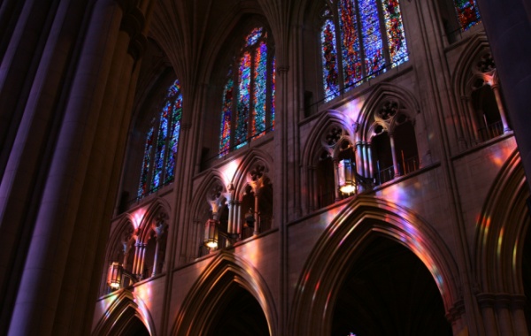 Washington National Cathedral - stínohry