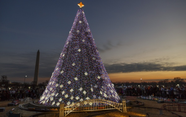 Vánoční Washington začne zářit