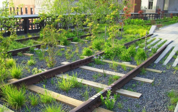 High Line Park je důkazem toho, že i zchátralá část města může posloužit dobré věci.