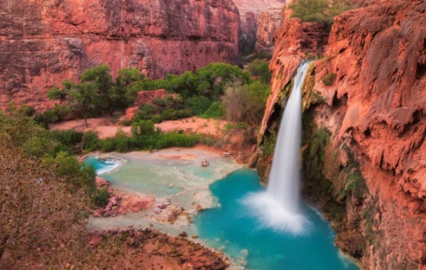 Havasu Falls, stát Arizona