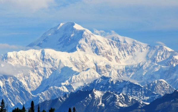 Mt. Denali, nejvyšší hora Severní Amerika.