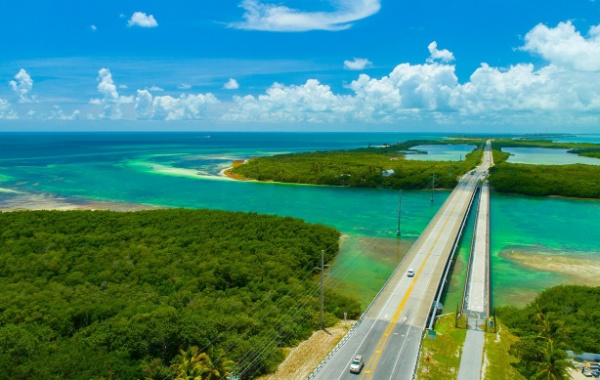 Autem po moři: Overseas Highway je nádhera dlouhá 180 km