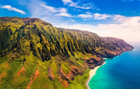 Letovisko Kapaa najdete na ostrově Kauai. Kauai je čtvrtý největší havajský ostrov