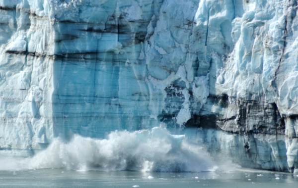 Tající fjord v NP Glacier Bay na Aljašce