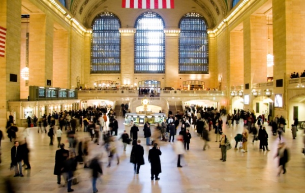 Interiér Grand Central Terminal v New Yorku