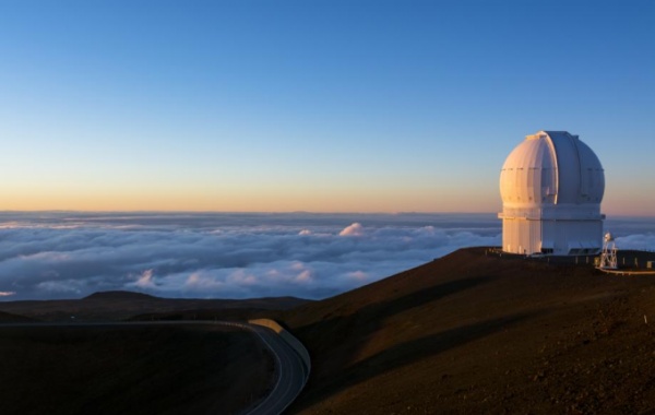 observatoř na sopce Mauna Kea