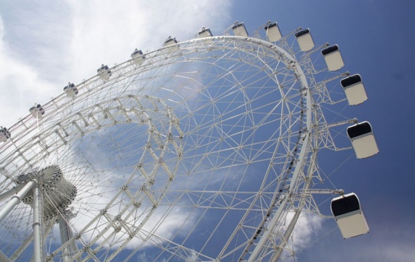 Kabiny kola Orlando Eye na Floridě