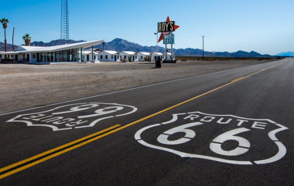 Route 66, západ USA