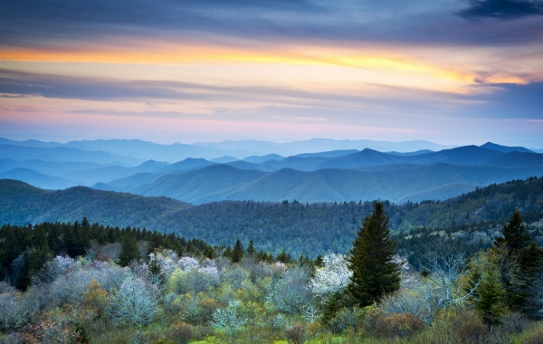 Blue Ridge Mountains | Amerika.cz