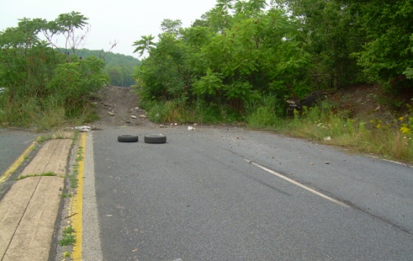 Centralia cesta do města