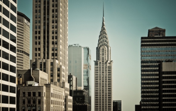Chrysler Building na Manhattanu stojí už od roku 1930.