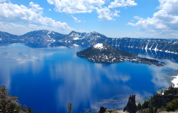 Crater Lake Volcano