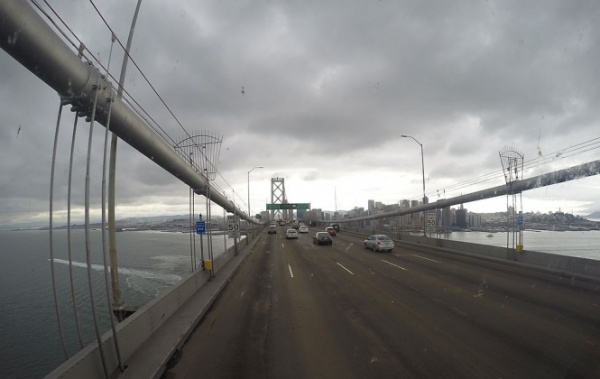 Bay Bridge v San Franciscu