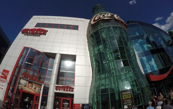 Coca Cola na Las Vegas Boulevard