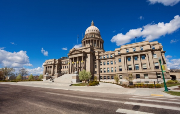 Budova Capitolu v Boise.