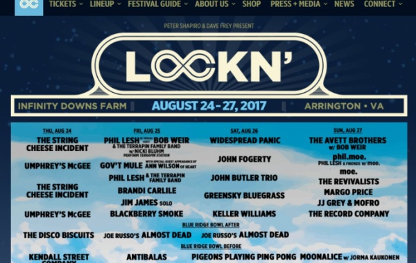 LOCKN' Festival 2017