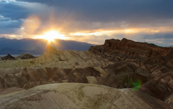 Zabriskie Point v Údolí smrti