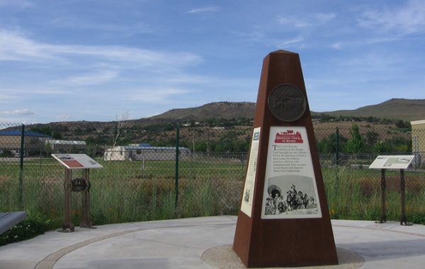 Oregonská stezka monument