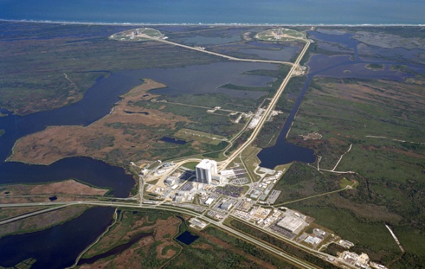 Cape Canaveral z výšky