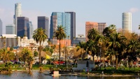 Panorama Los Angeles v Kalifornii