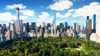 Manhattan - panorama s Central Parkem