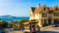 Viktoriánské domy na svazích San Francisca