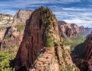 Angels Landing v NP Zion v americkém Utahu