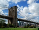 Brooklynský most v létě