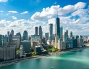 Úžasná silueta Chicaga