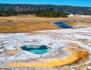 Nejkrásnější americký národní park je v zimě Yellowstone