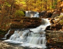 Upper Falls - vodopády ve státě Delaware