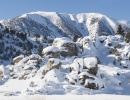 Mamutí hora pod sněhem