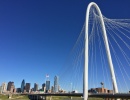 V Dallasu mají most s 365 m dlouhým obloukem