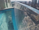 Sky pool v Houstonu - nejvyšší bazén v Texasu.