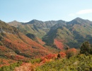 Wasatch mountains ve státě Utah