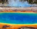 The Grand Prismatic Spring ve Wyomingu