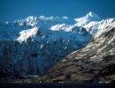 Aljaška - hory na ostrově Kodiak