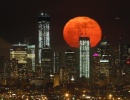 Superměsíc nad Manhattanem
