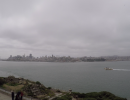 Pohled na San Francisko z ostrova Alcatraz