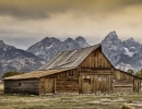 Dřevěná chata v NP Gran Teton, Wyoming - Amerika.cz